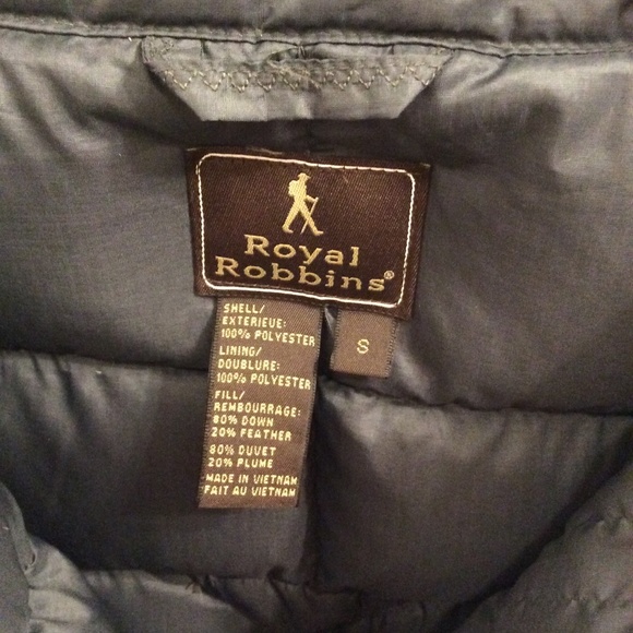 Royal Robbins W's snap up Down Vest - Midnight Blue - Small - Picture 3 of 6